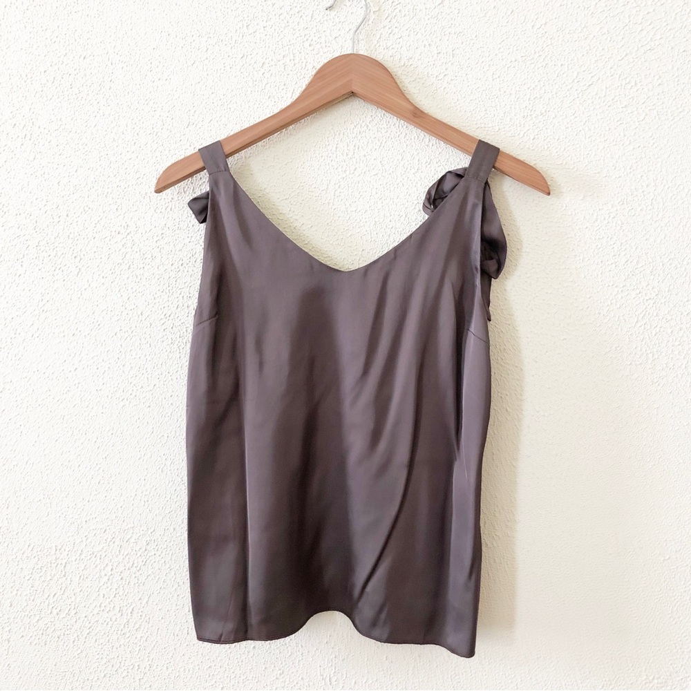 NWT LOVE Stories Tie Strap Satin Cami M